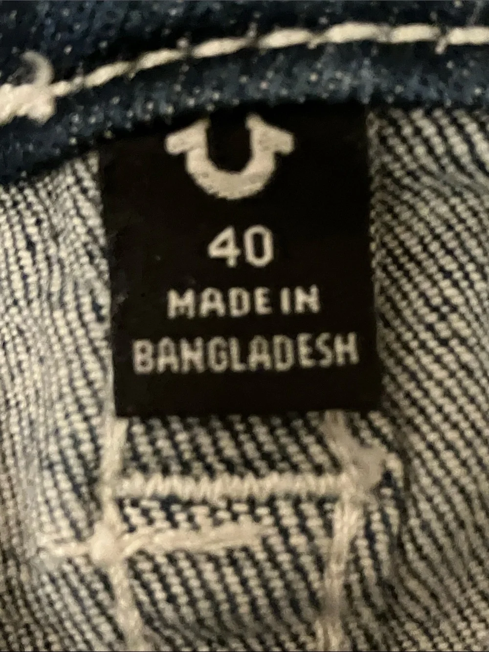 True Religion brand Jeans Rocco Relaxed Skinny 40W32L
